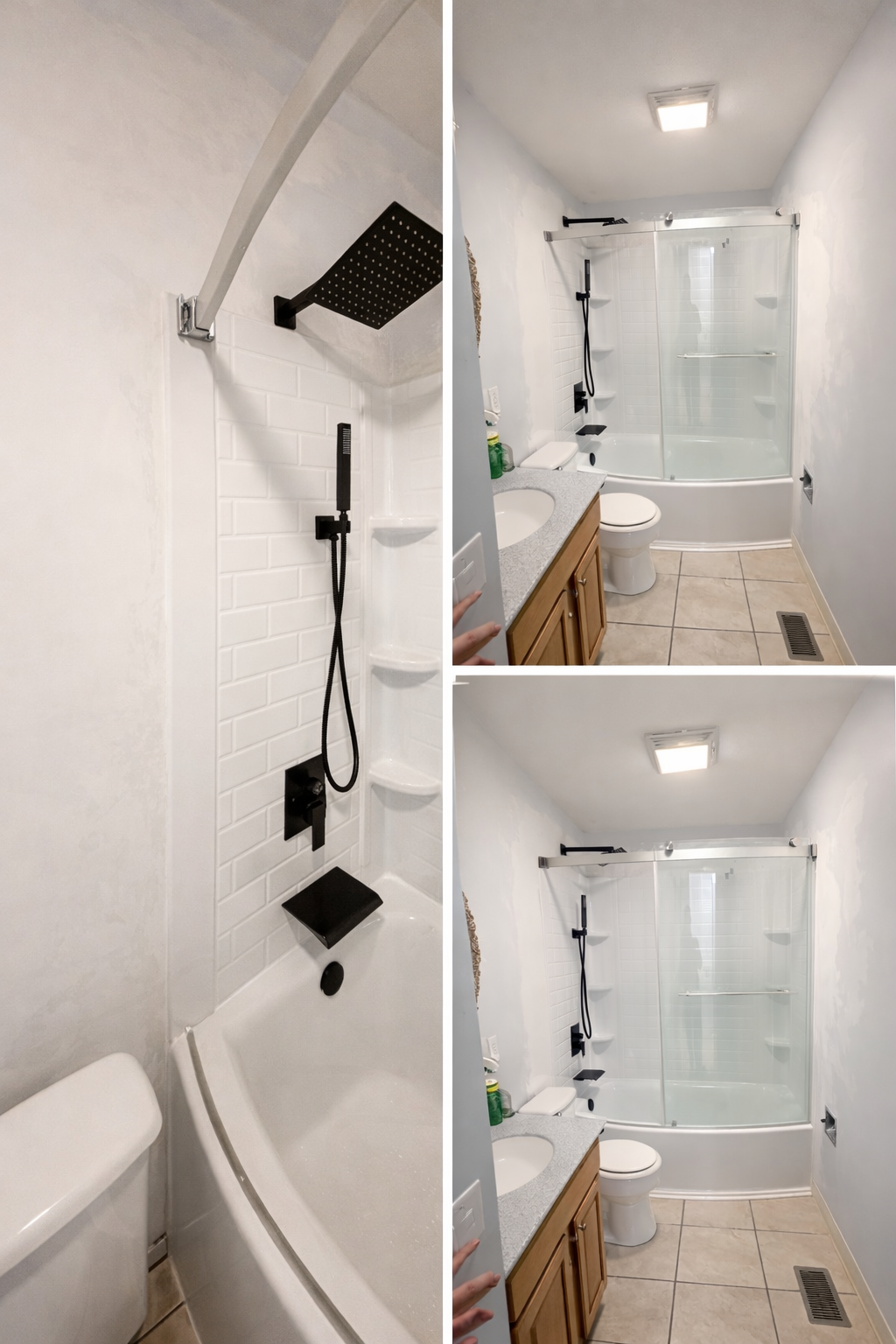 Bathroom after renovation